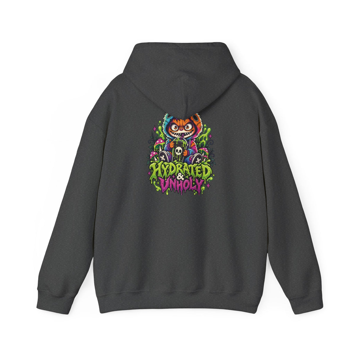 Hydrated & Unholy Hoodie — Patch Grimm