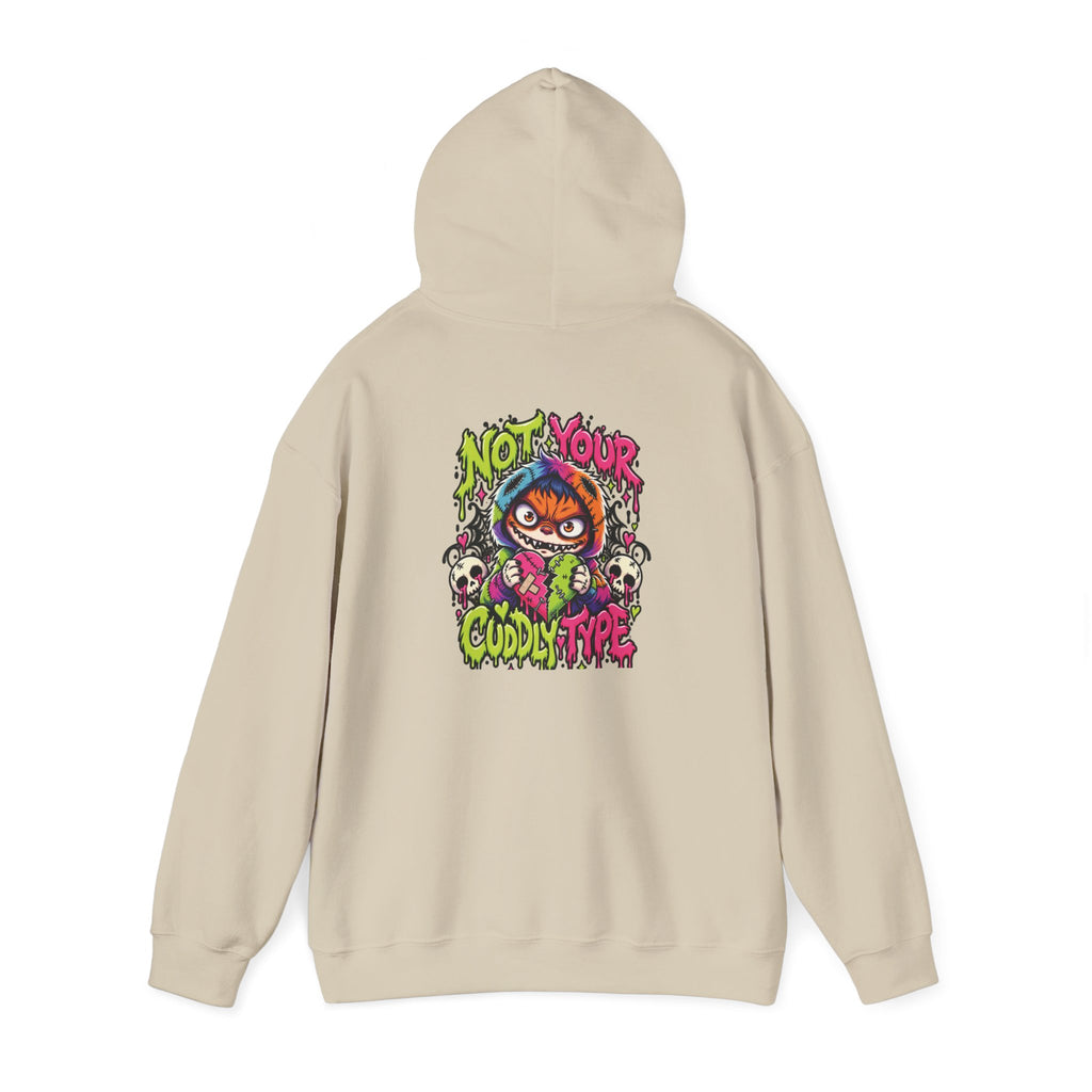 Not Your Cuddly Type Hoodie — Patch Grimm