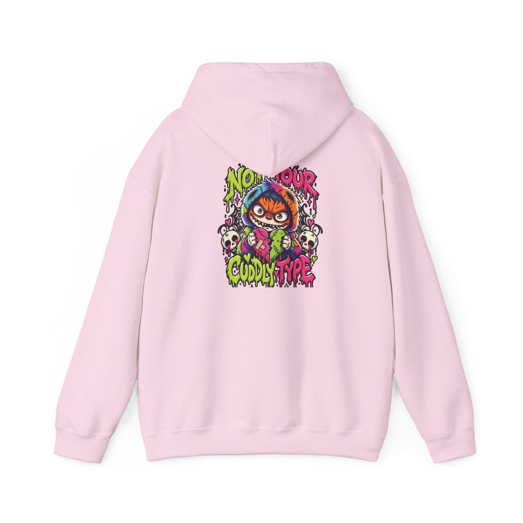 Not Your Cuddly Type Hoodie — Patch Grimm