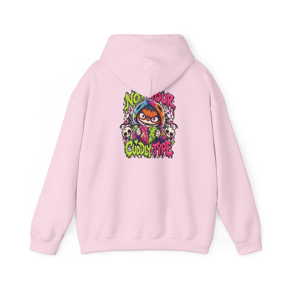 Not Your Cuddly Type Hoodie — Patch Grimm