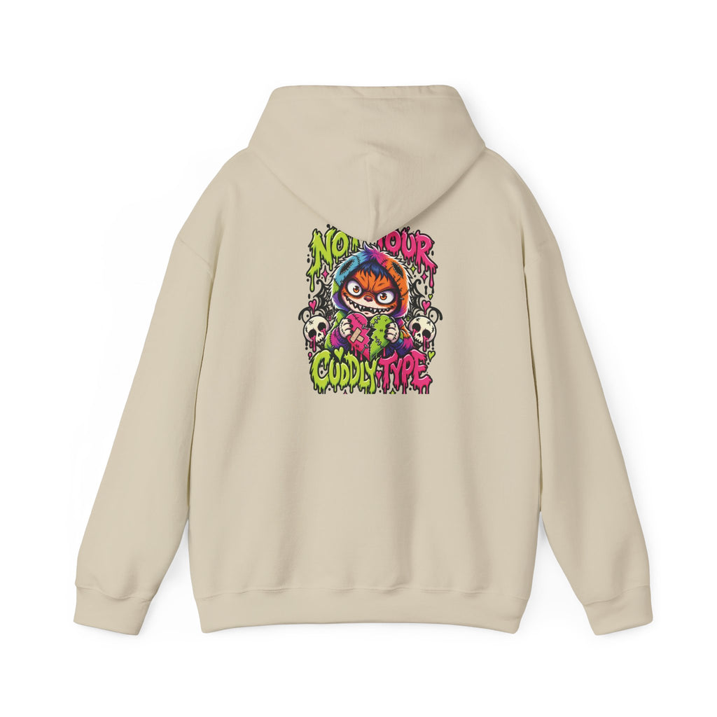 Not Your Cuddly Type Hoodie — Patch Grimm