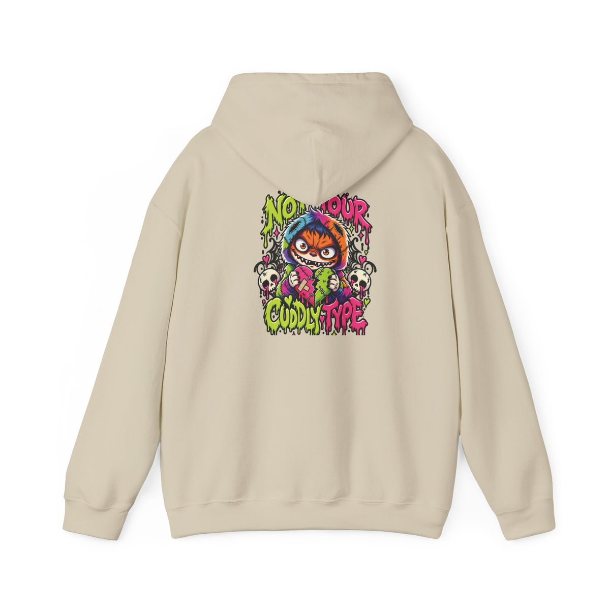Not Your Cuddly Type Hoodie — Patch Grimm