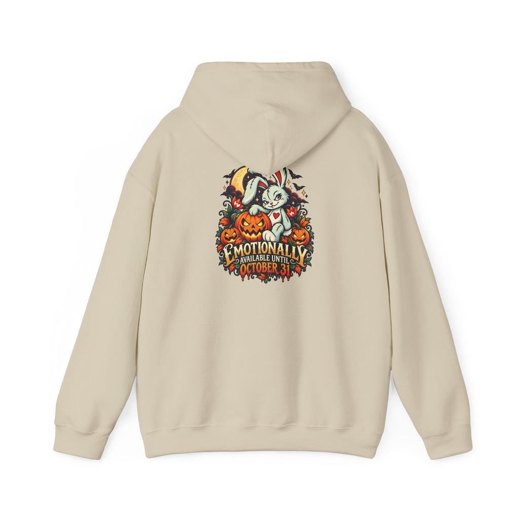 Emotionally Available Until October 31 Hoodie — Paranormal Patty