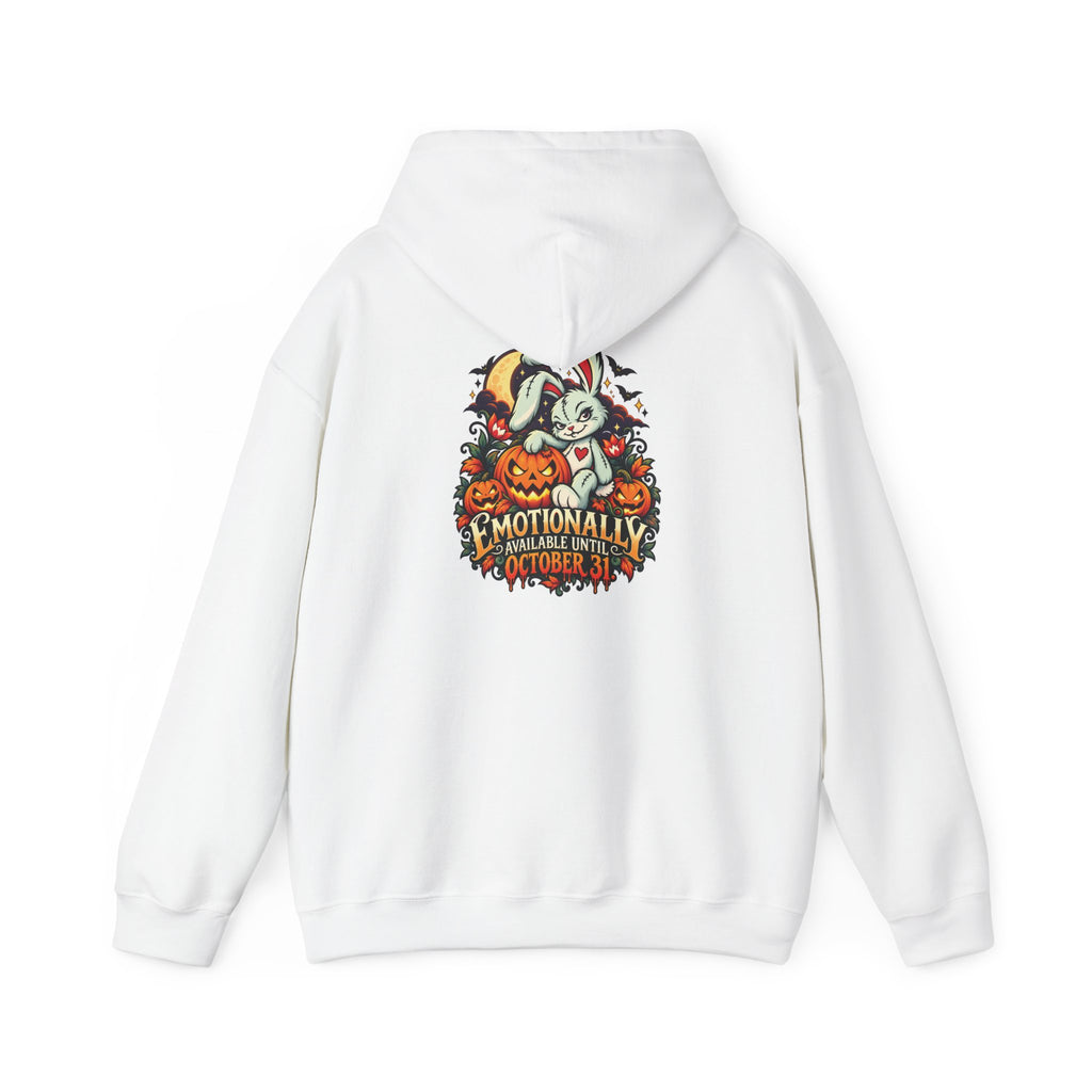 Emotionally Available Until October 31 Hoodie — Paranormal Patty