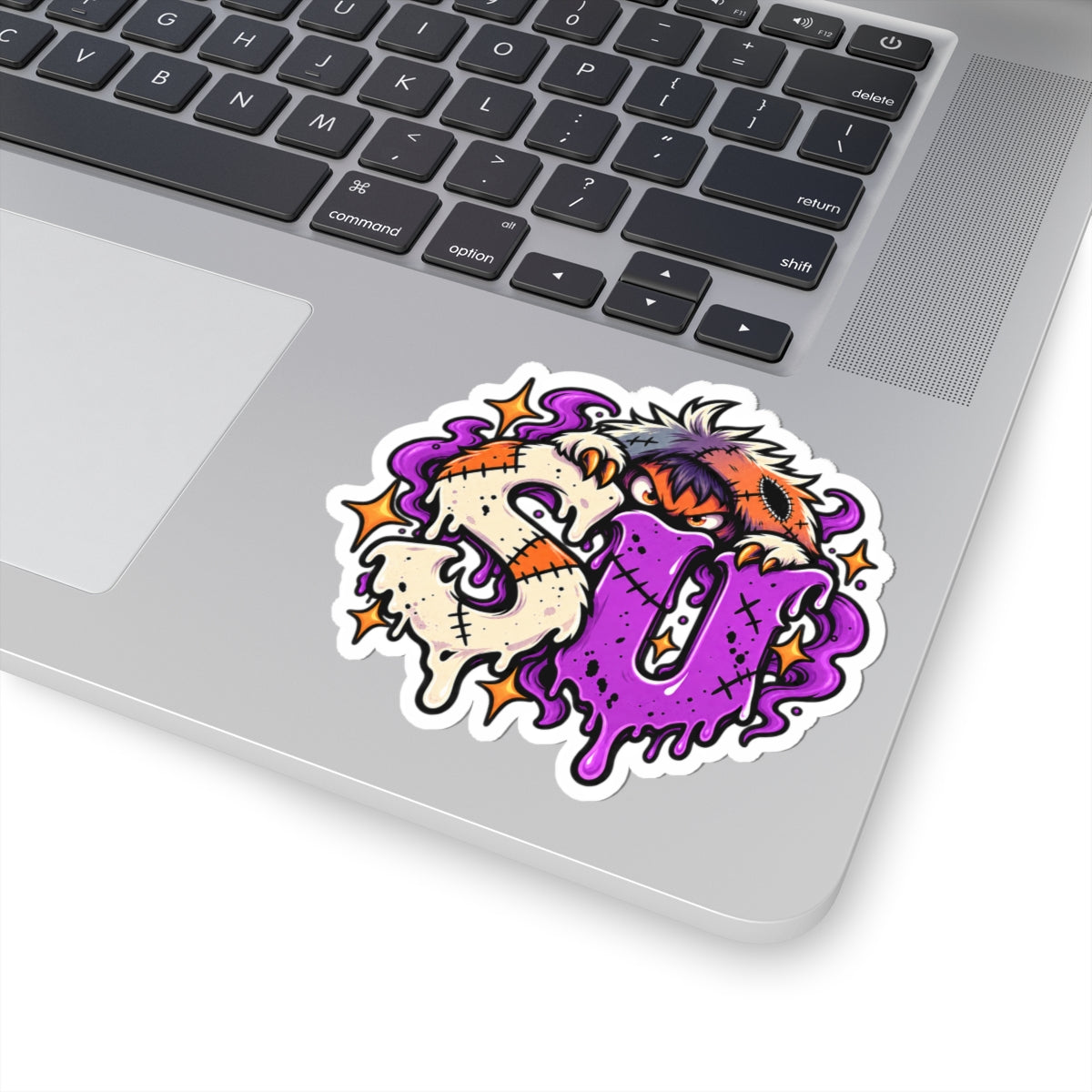 Patch Grimm Logo Sticker— Laptop & Skateboard Decal