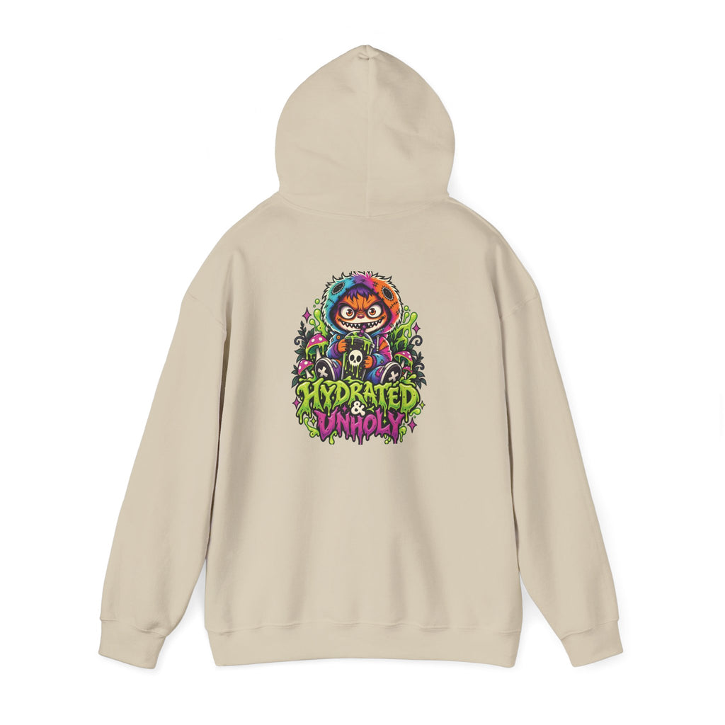Hydrated & Unholy Hoodie — Patch Grimm