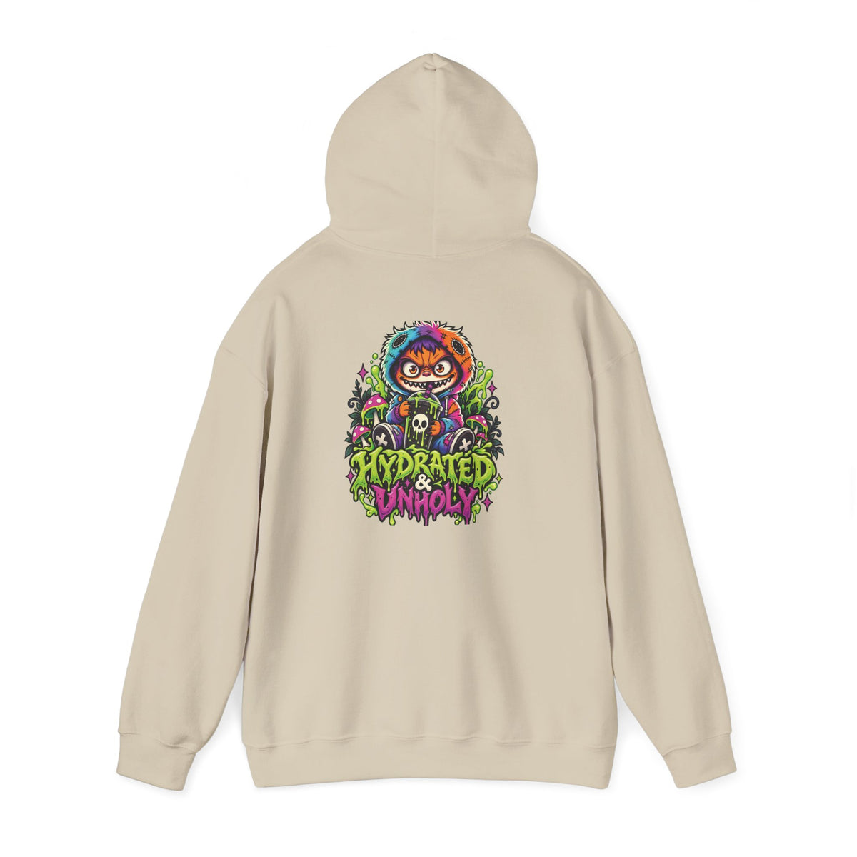 Hydrated & Unholy Hoodie — Patch Grimm