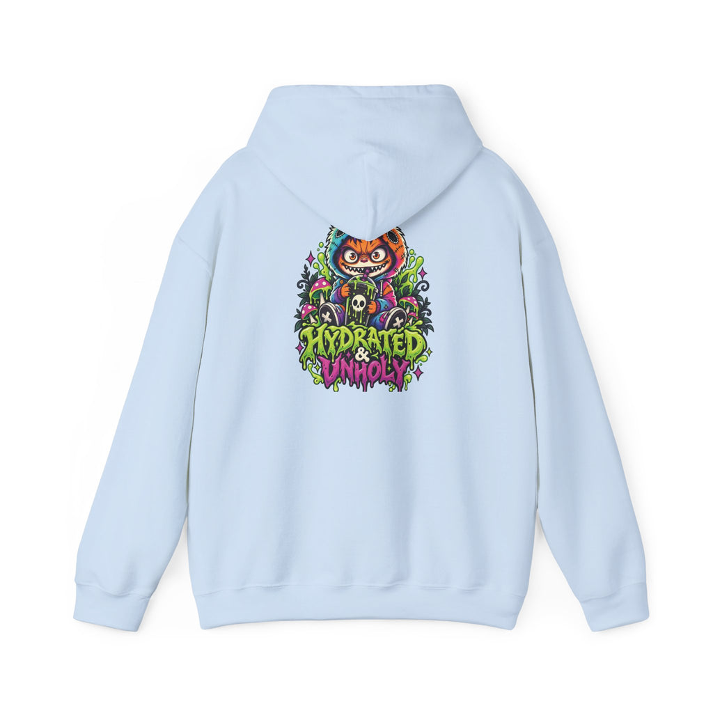 Hydrated & Unholy Hoodie — Patch Grimm