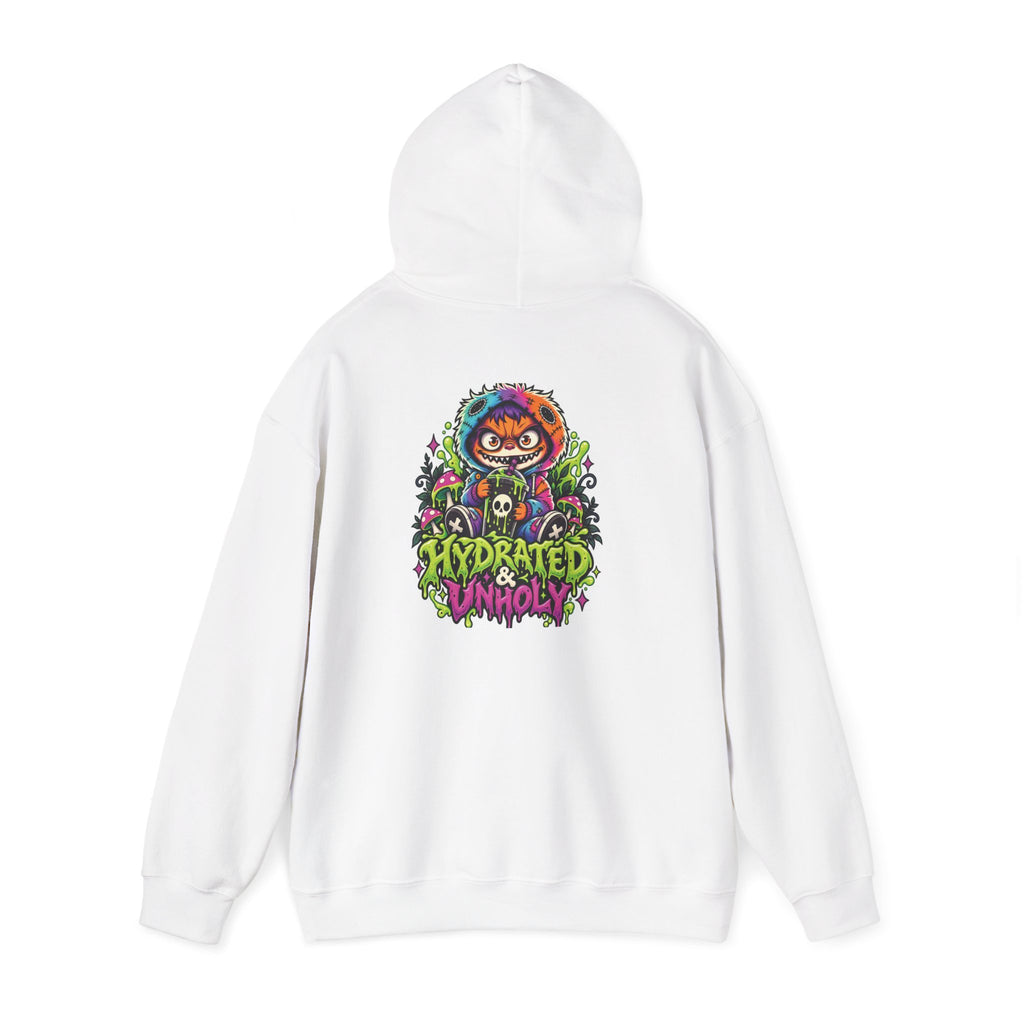 Hydrated & Unholy Hoodie — Patch Grimm