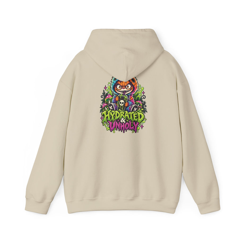 Hydrated & Unholy Hoodie — Patch Grimm