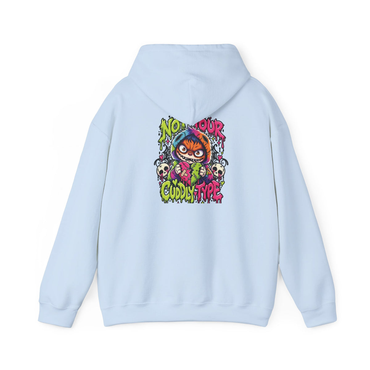 Not Your Cuddly Type Hoodie — Patch Grimm