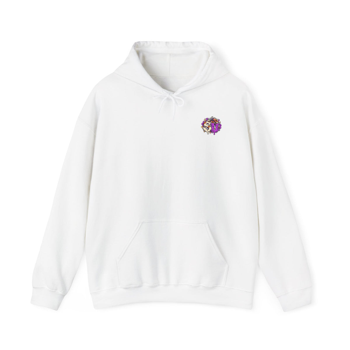 Seasonally Unhinged Essential Hoodie — Patch Grimm