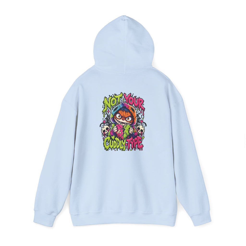 Not Your Cuddly Type Hoodie — Patch Grimm