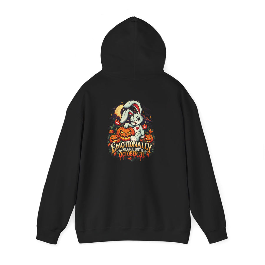 Emotionally Available Until October 31 Hoodie — Paranormal Patty