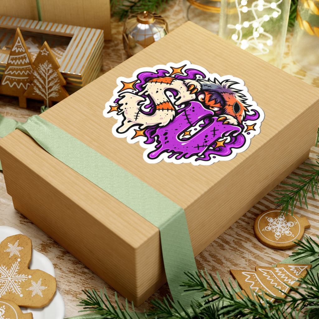 Patch Grimm Logo Sticker— Laptop & Skateboard Decal