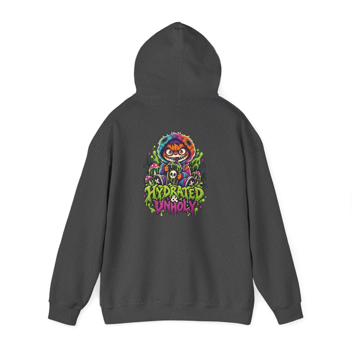 Hydrated & Unholy Hoodie — Patch Grimm