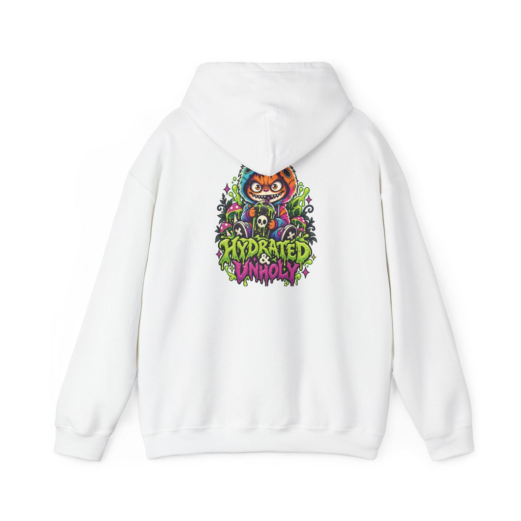 Hydrated & Unholy Hoodie — Patch Grimm