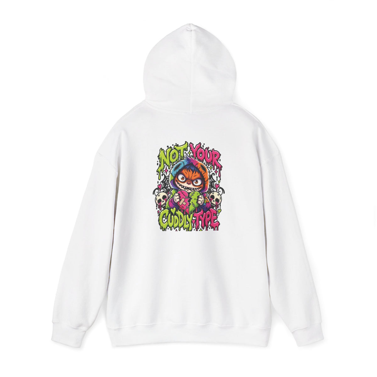 Not Your Cuddly Type Hoodie — Patch Grimm