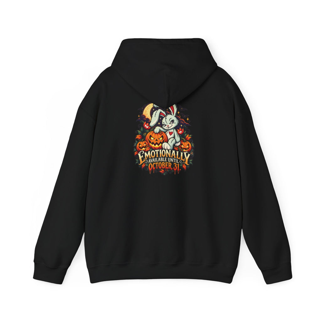 Emotionally Available Until October 31 Hoodie — Paranormal Patty