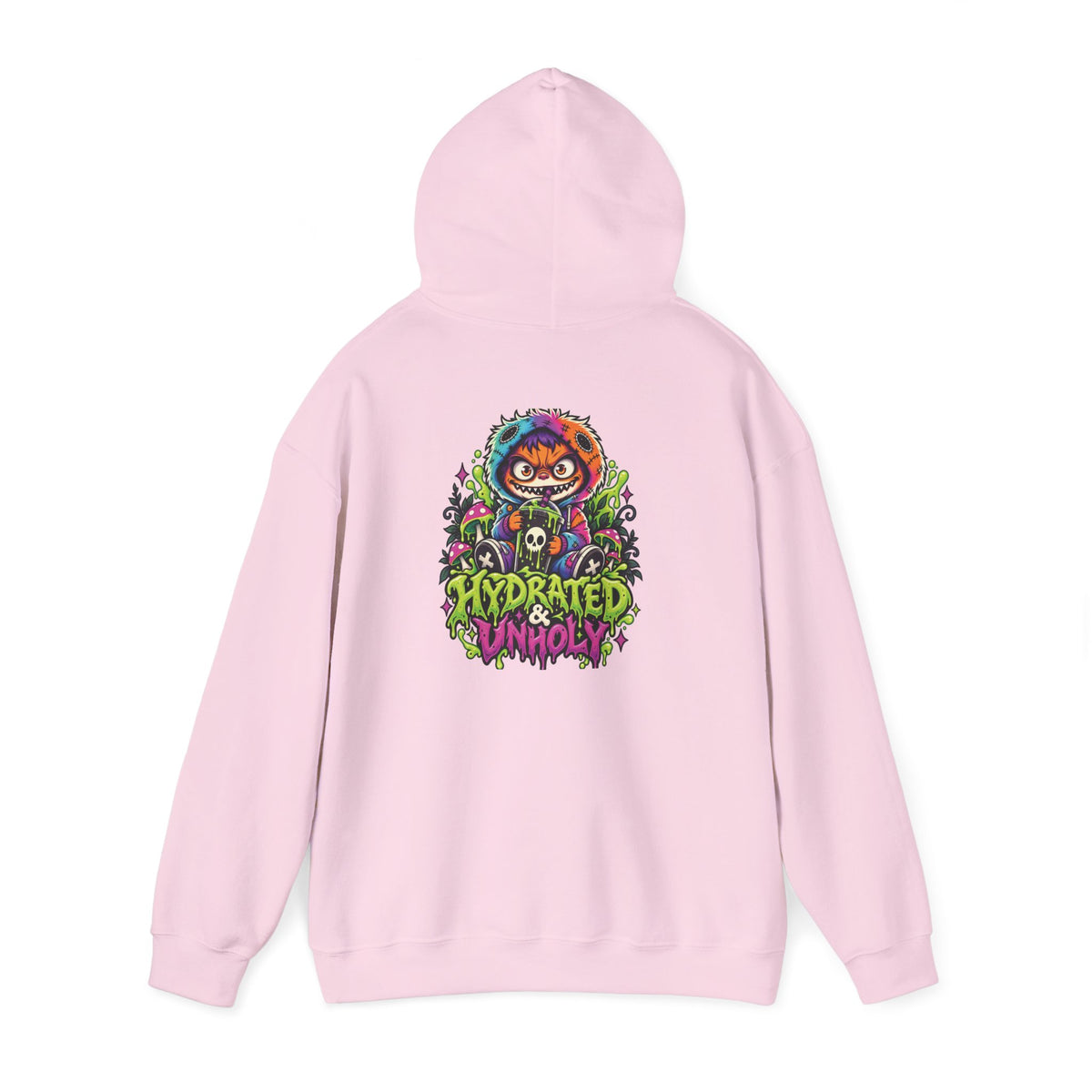 Hydrated & Unholy Hoodie — Patch Grimm