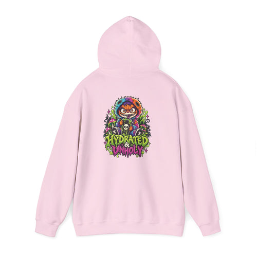 Hydrated & Unholy Hoodie — Patch Grimm