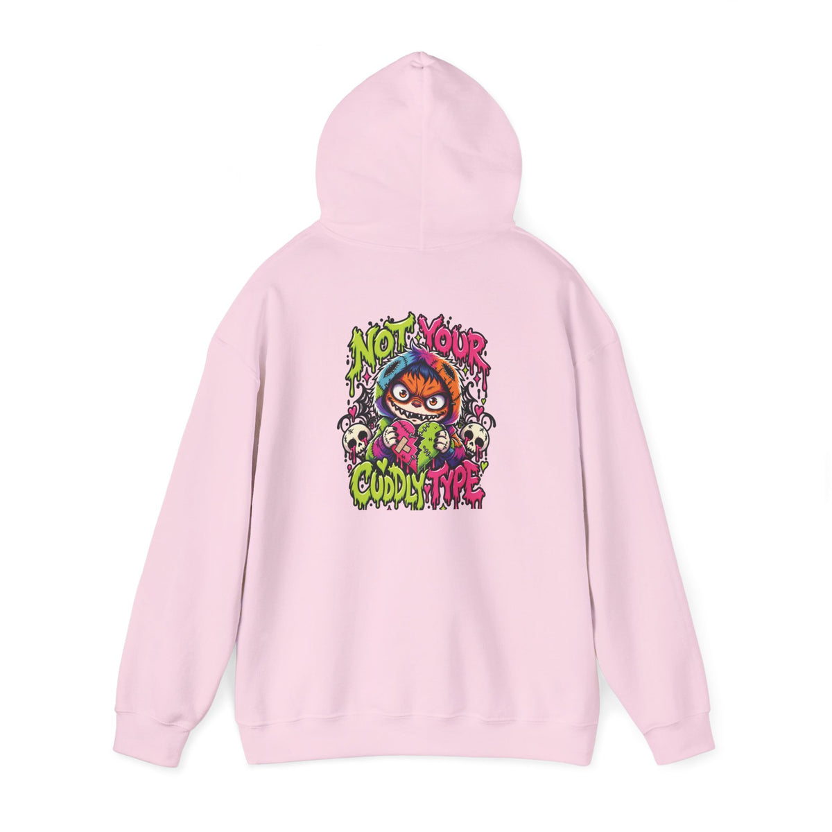 Not Your Cuddly Type Hoodie — Patch Grimm