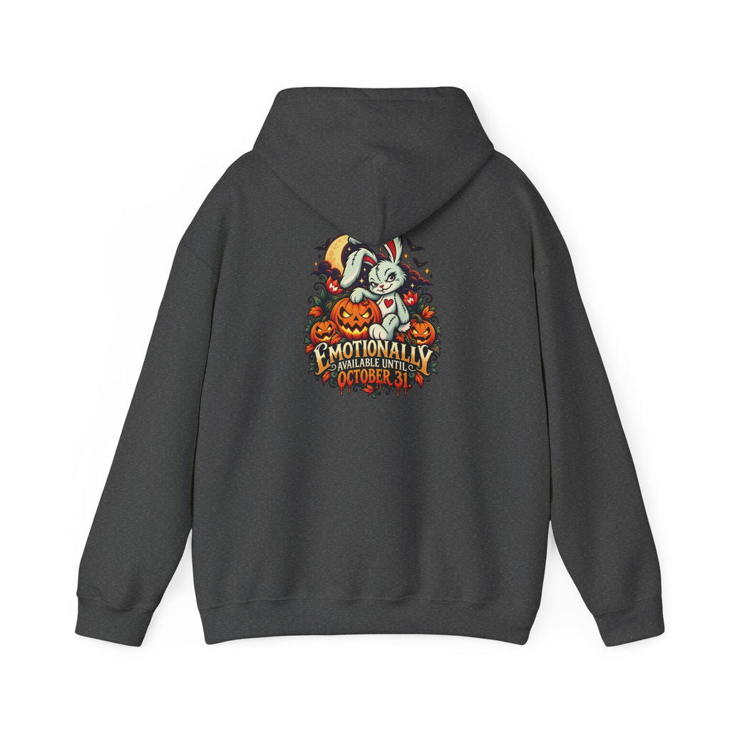 Emotionally Available Until October 31 Hoodie — Paranormal Patty